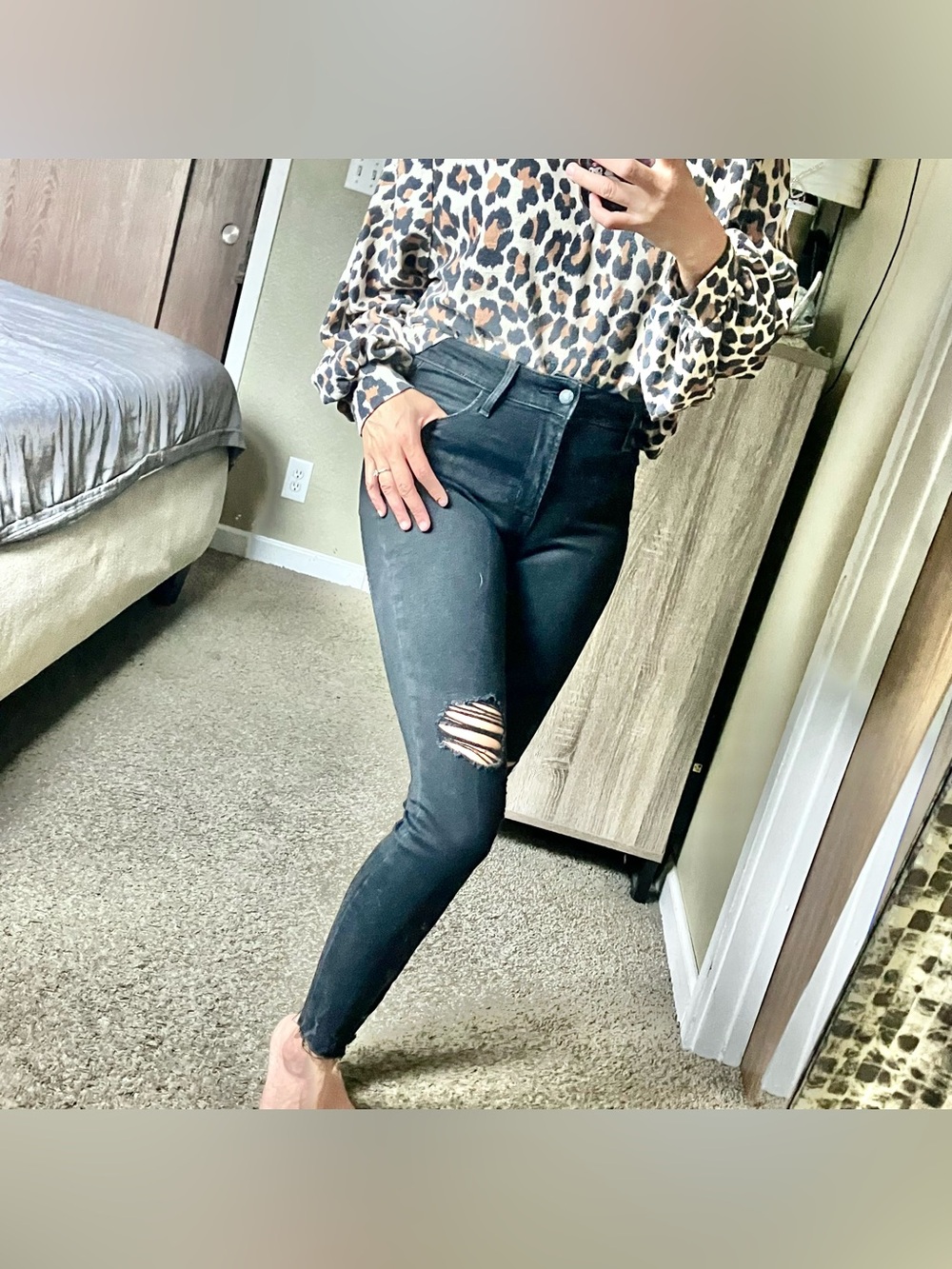 Old Navy Rockstar Super Skinny Ankle mid rise